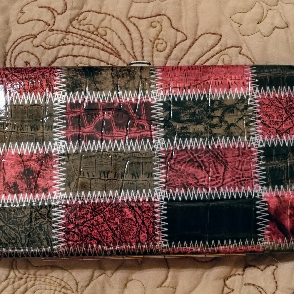 A clutch wallet